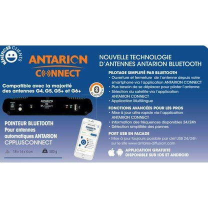 Antenne Satellite Automatique Antarion G6+ 72 Cm "Connect" Microperforee Seule