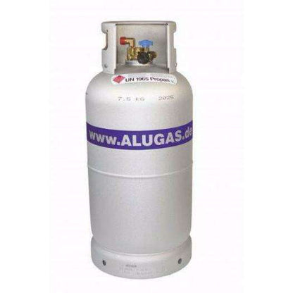 Bouteille Seule Alu Gpl Reservoir Rechargeable 34L Alugaz