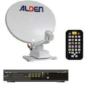 Kit Antenne Auto Satellite Alden Onelight 65 Decodeur Tnt