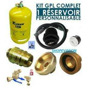 Kit Une Bouteille Gpl Reservoir Rechargeable Gaslow Simple 27l