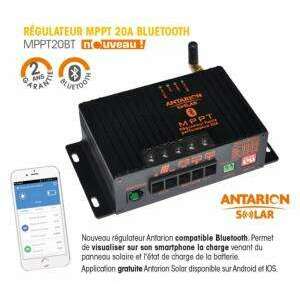 Regulateur De Charge Mppt >20a Bluetooth